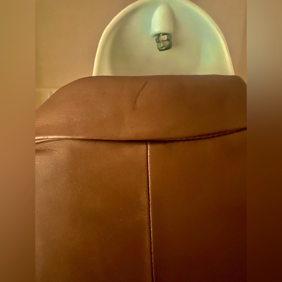 🤎DENIM & Co.🤎 LEATHER BLAZER COAT JACKET NWOT❣️ - Picture 6 of 6